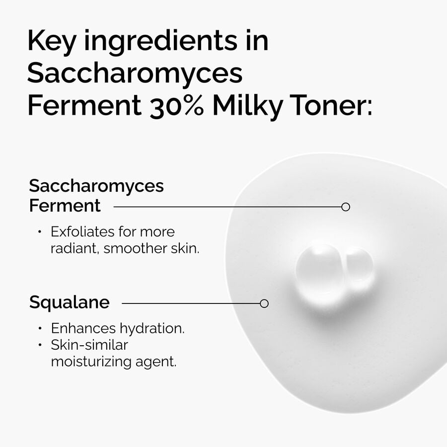 Saccharomyces Ferment 30% Milky Toner M2 image 3